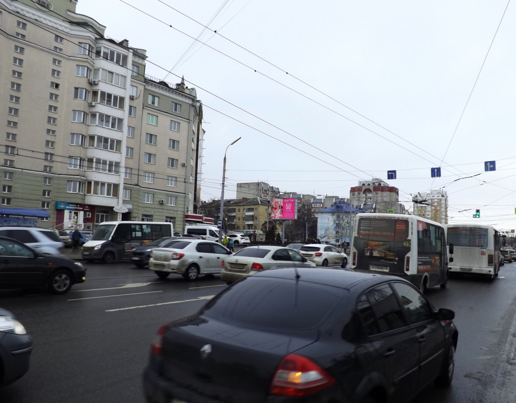 Фотография рекламного носителя, тип: Ситиборд 2.7x3.7, адрес: Горького ул., д.44, Орел, Орловская область, Россия. Сторона Б №857958