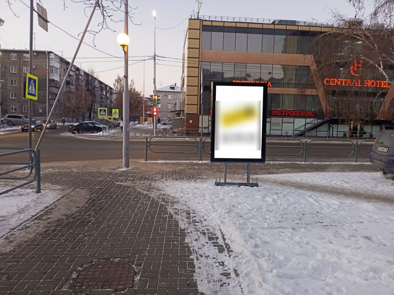 Фотография рекламного носителя, тип: Ситиформат 1.8x1.2, адрес: Пичугина ул., д.26, Курган, Курганская область, Россия. Сторона A №1074168