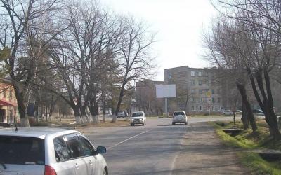 Фотография рекламного носителя, тип: Билборд 3x6, адрес: Спасск-Дальний, Красногвардейская ул., д.69/2, Владивосток, Приморский край, Россия. Сторона Б №708811