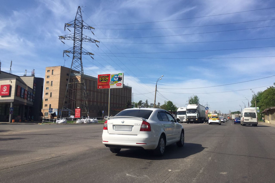 Фотография рекламного носителя, тип: Билборд 3x6, адрес: Егорьевское ш., 2 100м, Московская область, Россия. Сторона В №701609