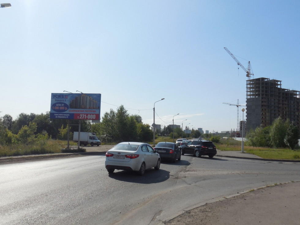 Фотография рекламного носителя, тип: Билборд 3x6, адрес: Перелета ул., д.34, Омск, Омская область, Россия. Сторона В №1009831
