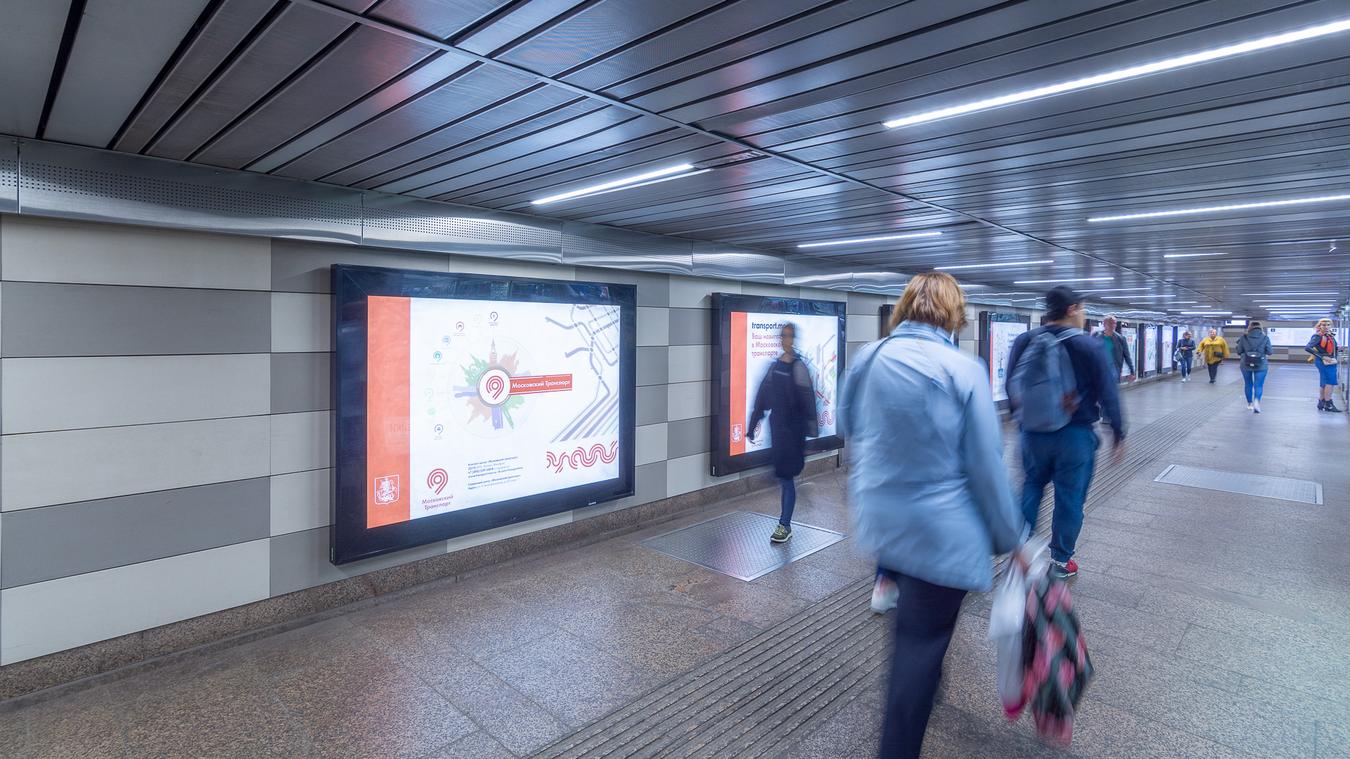 Фотография рекламного носителя, тип: Лайтбокс, адрес: Станция метро «Коньково», линия Калужско-Рижская, Москва, Россия. Сторона/вариант 5 №821868