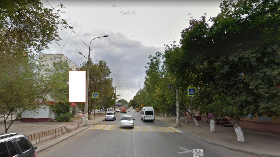 Фотография рекламного носителя, тип: Панель-кронштейн, адрес: Туркменская ул., поз.5, Волгоград, Волгоградская область, Россия. Сторона Б №1097108