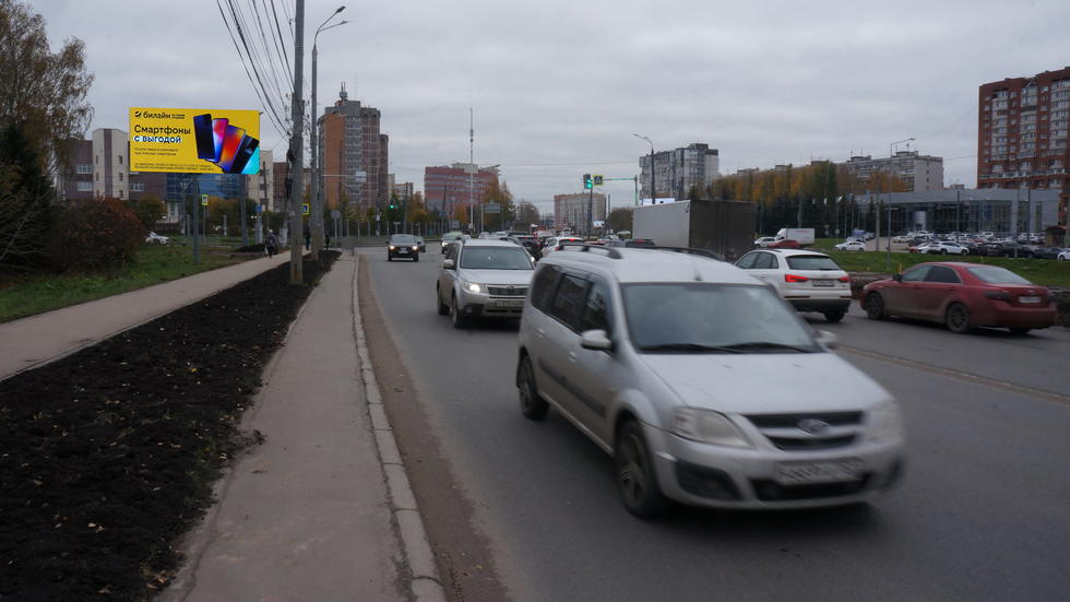 Фотография рекламного носителя, тип: Билборд 3x6, адрес: Родионова ул. Х Лысогорская ул., д.2, Нижний Новгород, Нижегородская область, Россия. Сторона B №993288
