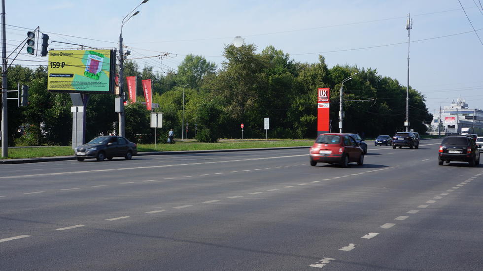 Фотография рекламного носителя, тип: Билборд 3x6, адрес: Гагарина пр-т., д.31а, Нижний Новгород, Нижегородская область, Россия. Сторона B1-В10 №847694