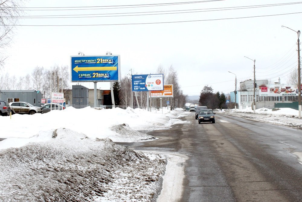 Фотография рекламного носителя, тип: Билборд 3x6, адрес: Перспективная ул., д.1а, Артель, Пенза, Пензенская область, Россия. Сторона B №758983