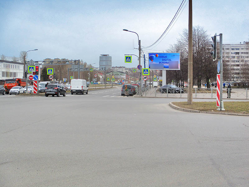 Фотография рекламного носителя, тип: Билборд 3x6, адрес: Парашютная ул. X Сизова пр-т., д.25, Санкт-Петербург, Россия. Сторона A1-А10 №515169