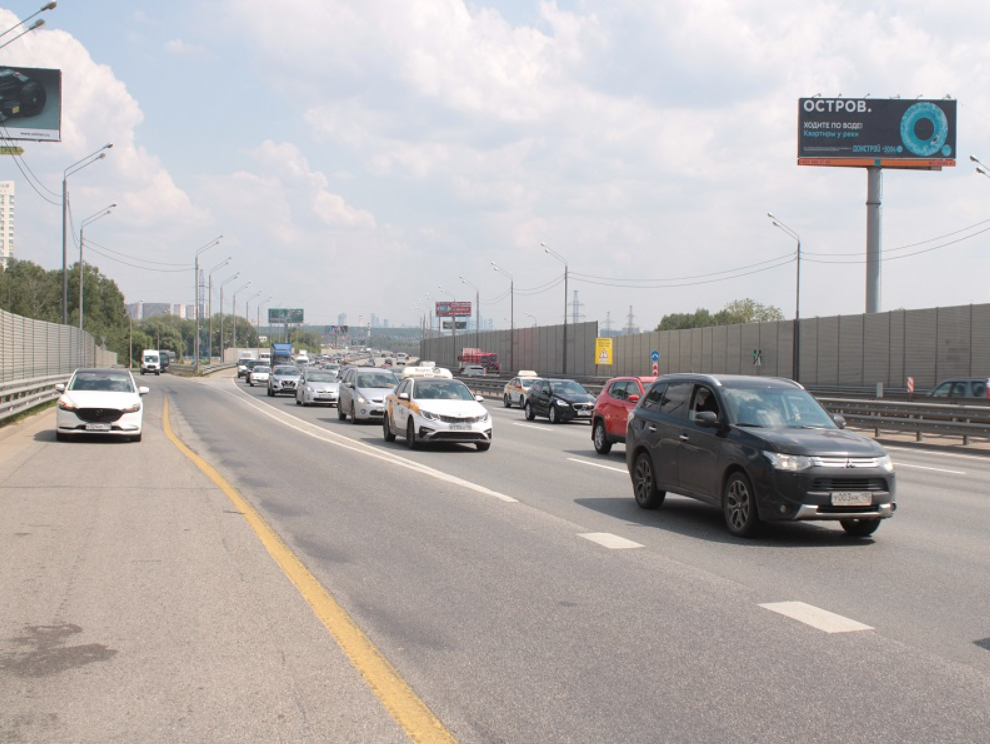 Фотография рекламного носителя, тип: Суперсайт 5x15, адрес: М9 Балтия а/д., 21 095м, Красногорск, Московская область, Россия. Сторона А №742899