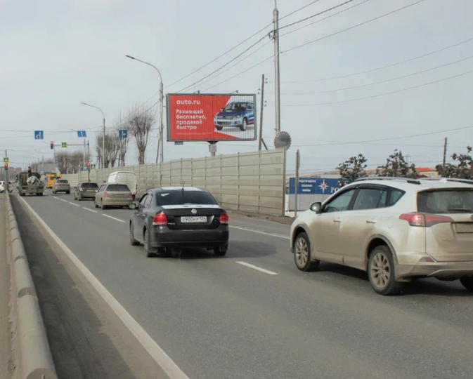 Фотография рекламного носителя, тип: Билборд 3x6, адрес: Калинина ул., напротив Курейской ул., д.2, Красноярск, Красноярский край, Россия. Сторона А1-А3 №1097399