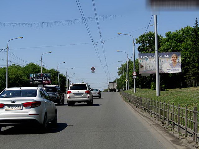 Фотография рекламного носителя, тип: Билборд 3x6, адрес: Красный путь ул., д.163, Омск, Омская область, Россия. Сторона А №616919