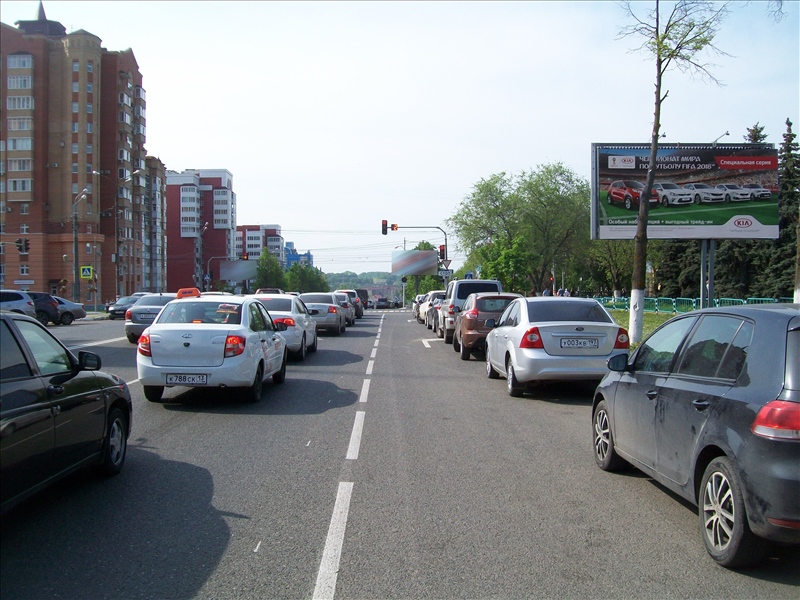 Фотография рекламного носителя, тип: Билборд 3x6, адрес: Ботевградская ул., д.79, Саранск, Республика Мордовия, Россия. Сторона А №596051