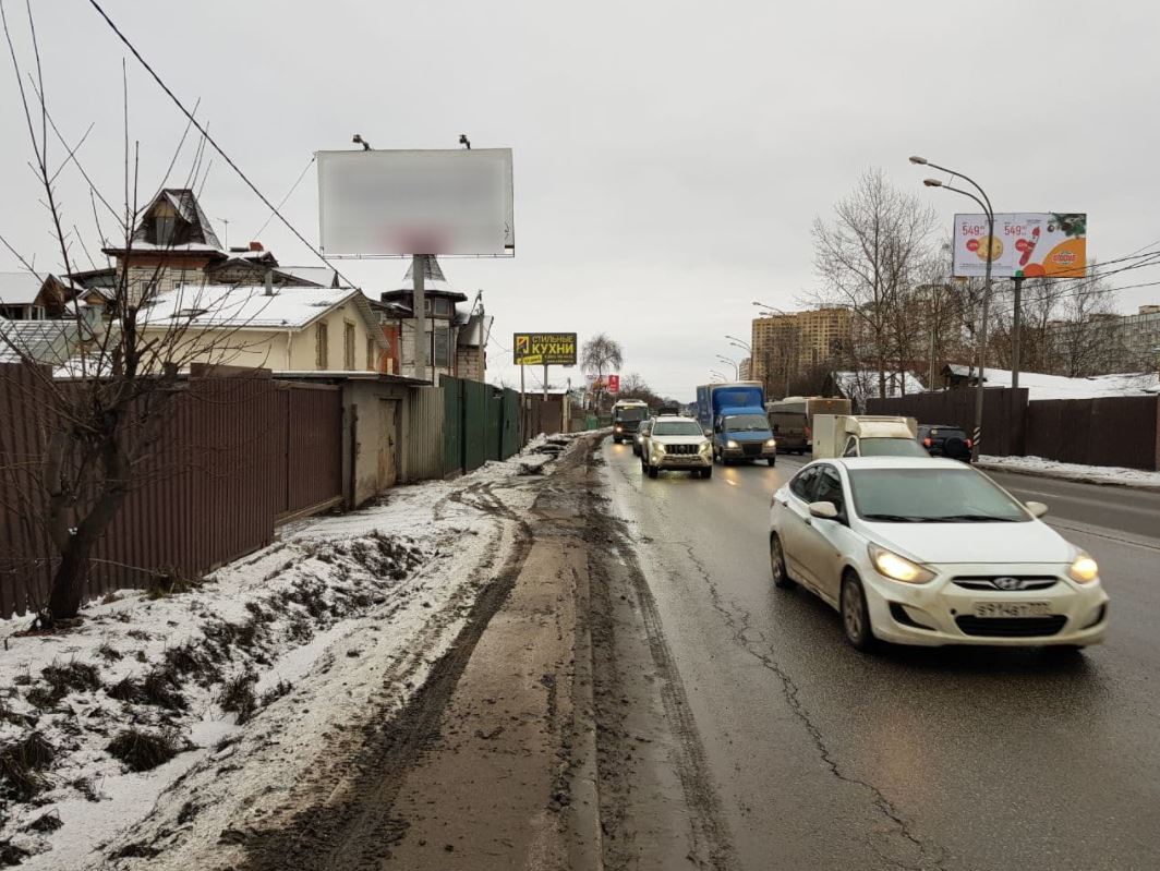 Фотография рекламного носителя, тип: Билборд 3x6, адрес: Щелковское ш., д.121, Реутов, Московская область, Россия. Сторона B №870862