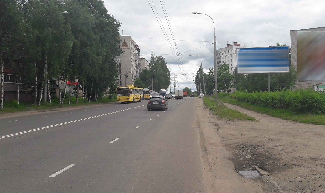 Фотография рекламного носителя, тип: Билборд 3x6, адрес: 9 мая ул., д.24, Рыбинск, Ярославская область, Россия. Сторона A №956972