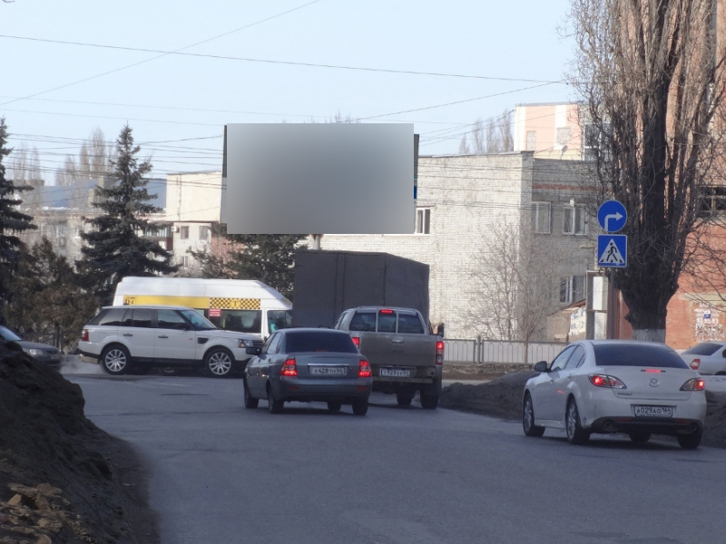 Фотография рекламного носителя, тип: Билборд 3x6, адрес: Высокая ул., д.12а Х Планерная ул., Саратов, Саратовская область, Россия. Сторона А №497989