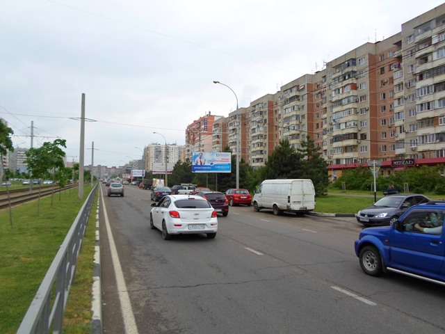 Фотография рекламного носителя, тип: Билборд 3x6, адрес: Чекистов пр-т., д.23, Краснодар, Краснодарский край, Россия. Сторона А №492683