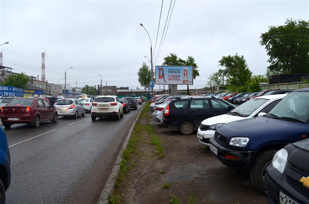 Фотография рекламного носителя, тип: Билборд 3x6, адрес: Солдатова ул., д.47 Х Куйбышева ул., Пермь, Пермский край, Россия. Сторона A1-A3 №758499