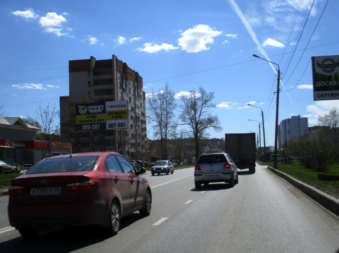 Фотография рекламного носителя, тип: Билборд 3x6, адрес: Конева ул., вблизи Макси, Вологда, Вологодская область, Россия. Сторона Б №643401