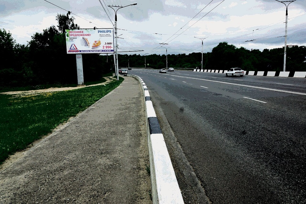 Фотография рекламного носителя, тип: Билборд 3x6, адрес: Никольского пр-т., Коллективные сады, Чебоксары, Республика Чувашия, Россия. Сторона B №1057772