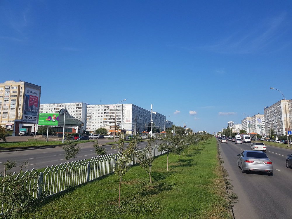 Фотография рекламного носителя, тип: Билборд 3x6, адрес: Набережночелнинский пр-т., д.49, Набережные Челны, Республика Татарстан, Россия. Сторона Б №629902