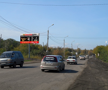 Фотография рекламного носителя, тип: Билборд 3x6, адрес: 10 лет Октября ул., д.219, Омск, Омская область, Россия. Сторона В №606245