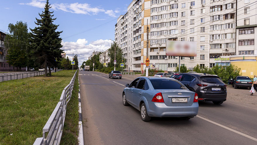 Фотография рекламного носителя, тип: Билборд 3x6, адрес: Луначарского ул., д.1, Тверь, Тверская область, Россия. Сторона А №952672