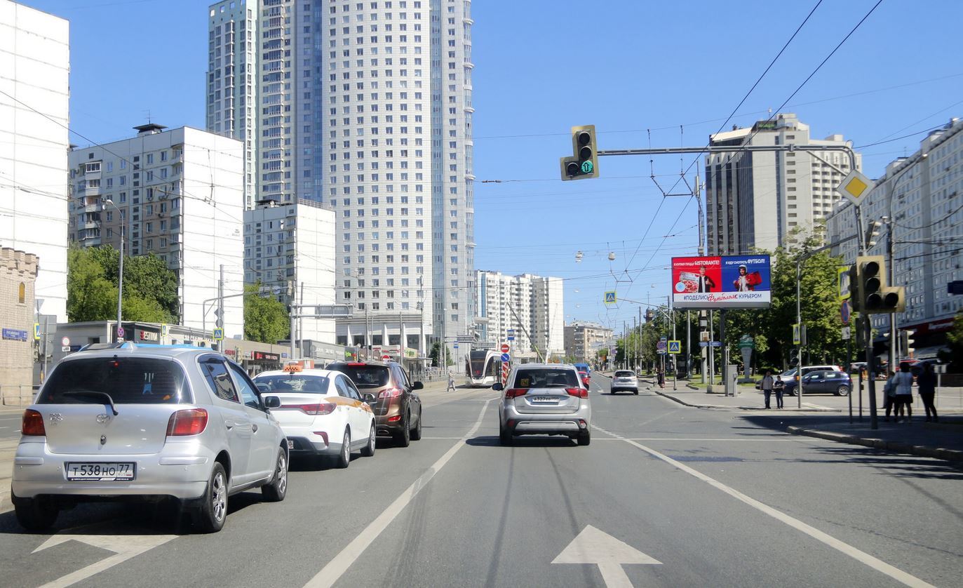 Фотография рекламного носителя, тип: Билборд 3x6, адрес: Русаковская ул., д.22 Х Жебрунова ул., Москва, Россия. Сторона Аh1-Аh4 №882644