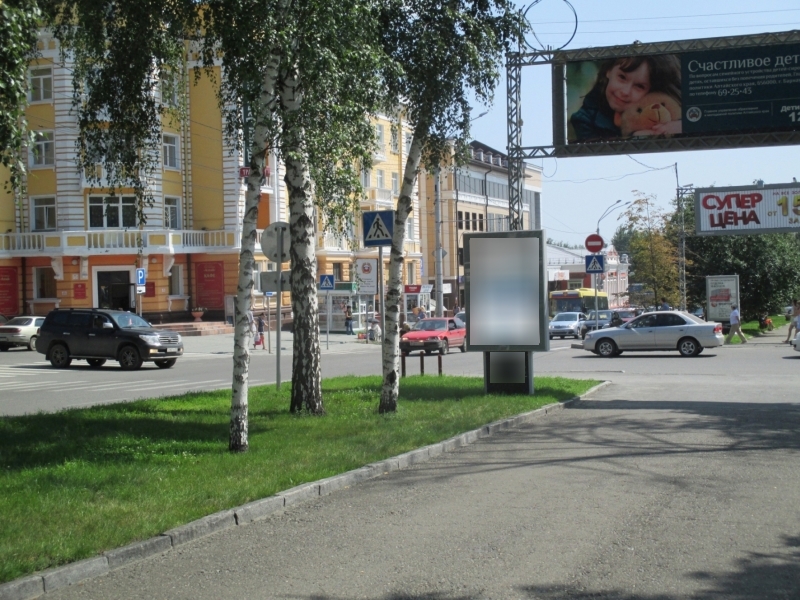 Фотография рекламного носителя, тип: Ситиформат 1.8x1.2, адрес: Ленина пр-т., д.26, Барнаул, Алтайский край, Россия. Сторона В №498152