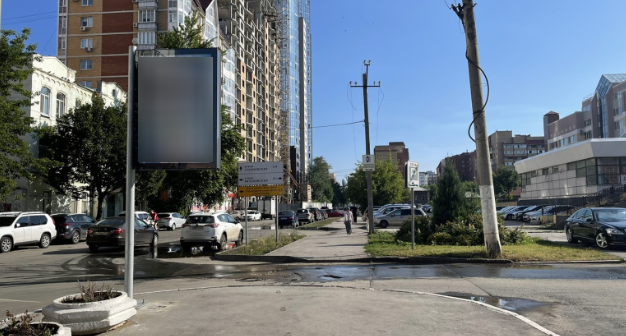 Фотография рекламного носителя, тип: Панель-кронштейн, адрес: Садовая ул., д.179, Самара, Самарская область, Россия. Сторона А №1080661