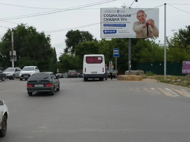 Фотография рекламного носителя, тип: Билборд 3x6, адрес: Техническая ул. Х 50 лет Октября пр-т., Саратов, Саратовская область, Россия. Сторона А №747621