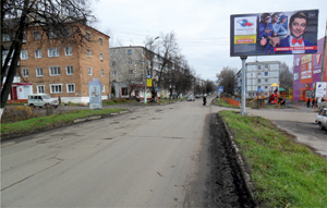 Фотография рекламного носителя, тип: Билборд 3x6, адрес: Кимовск г., Бессолова ул., д.16, Тула, Тульская область, Россия. Сторона А №364415