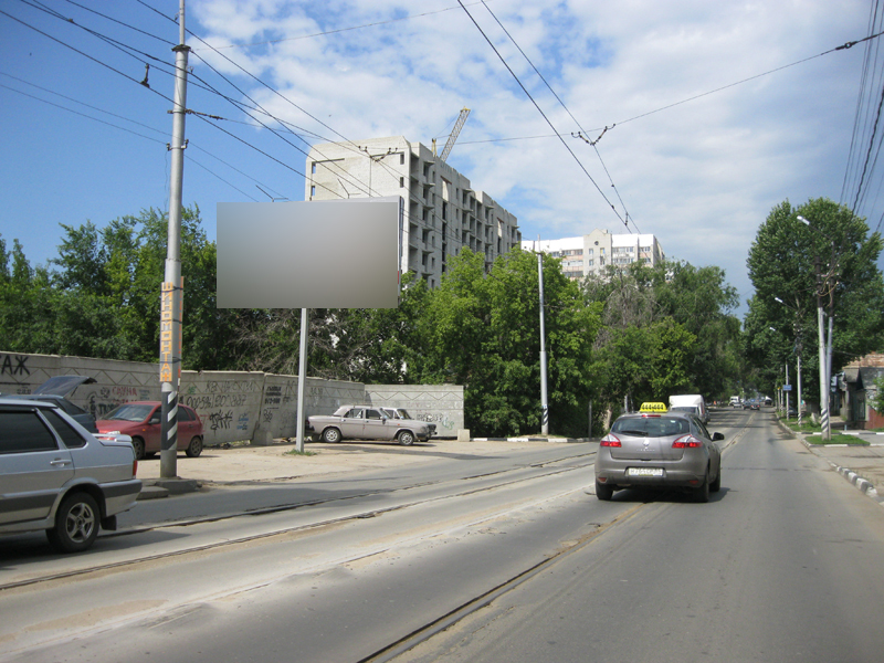 Фотография рекламного носителя, тип: Билборд 3x6, адрес: Б. Горная ул. Х Симбирская ул., поз.1, Саратов, Саратовская область, Россия. Сторона B №418438