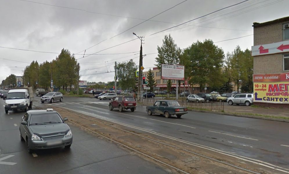 Фотография рекламного носителя, тип: Билборд 3x6, адрес: Шевченко ул. Х Бабушкина ул., Смоленск, Смоленская область, Россия. Сторона А1-А3 №383013