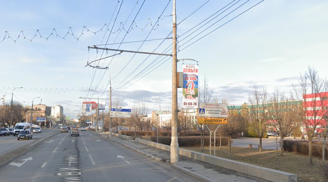 Фотография рекламного носителя, тип: Панель-кронштейн, адрес: Ленина пр-т., ТРЦ «Семь звезд», поз.1, Волгоград, Волгоградская область, Россия. Сторона А №1097109