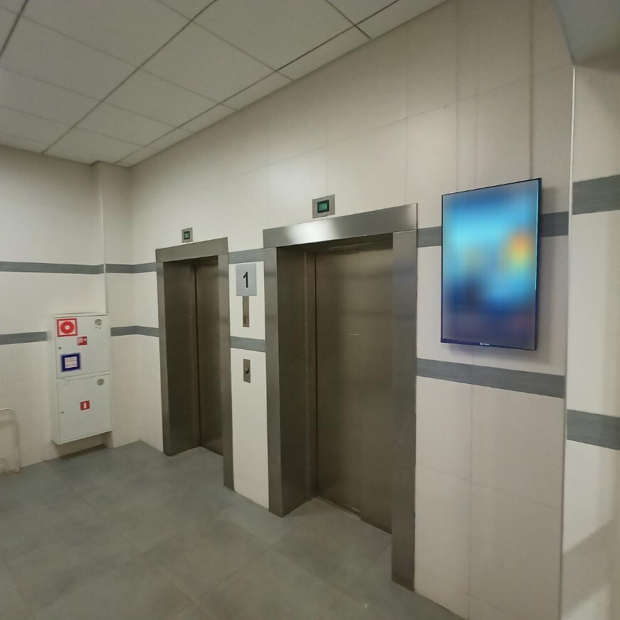 Фотография рекламного носителя, тип: Видеоэкран, адрес: Бизнес-центр «Ямское Плаза», 5-я Ямского Поля ул., д.5, стр.1, Москва, Россия. Сторона/вариант A1-A10 №1012788