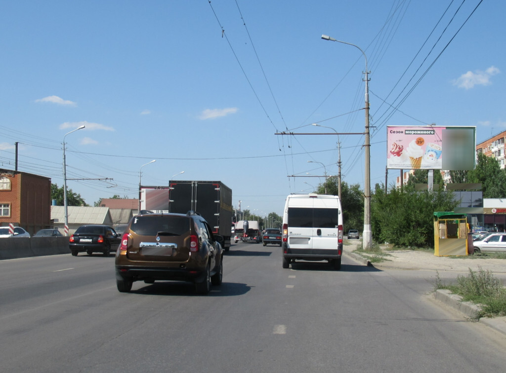Фотография рекламного носителя, тип: Билборд 3x6, адрес: Колосовая ул., д.4, Волгоград, Волгоградская область, Россия. Сторона A №1054495