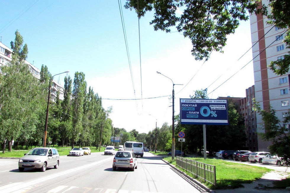 Фотография рекламного носителя, тип: Билборд 3x6, адрес: Жукова ул. Генерала Лизюкова ул., д.35-б, Воронеж, Воронежская область, Россия. Сторона А №449450