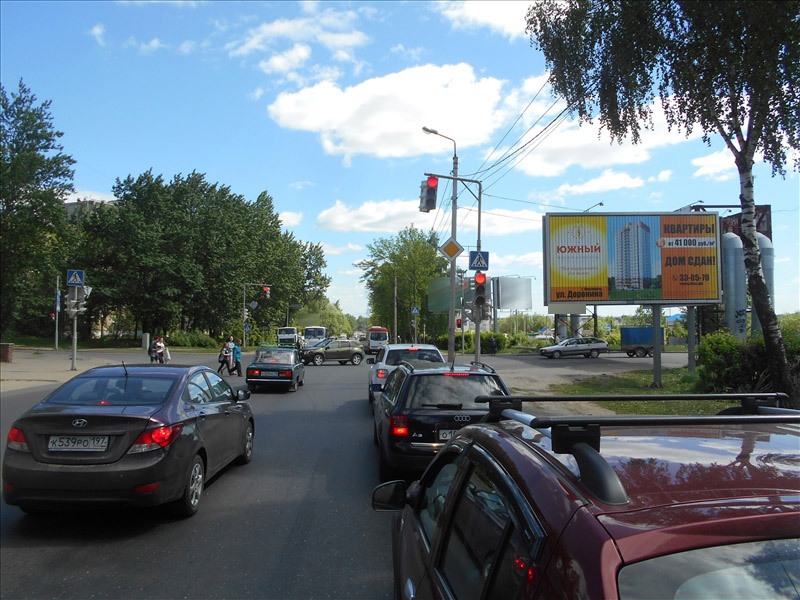 Фотография рекламного носителя, тип: Билборд 3x6, адрес: Калинина ул., 15м до пр-зда к ТРК Вернисаж, Ярославль, Ярославская область, Россия. Сторона А4-А6 №565833