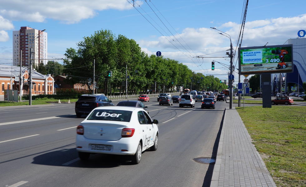 Фотография рекламного носителя, тип: Билборд 3x6, адрес: Гагарина пр-т., д.31а, Нижний Новгород, Нижегородская область, Россия. Сторона A1-A10 №847693