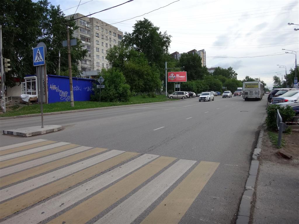 Фотография рекламного носителя, тип: Билборд 3x6, адрес: Карпинского ул., д.27, Пермь, Пермский край, Россия. Сторона B №758434