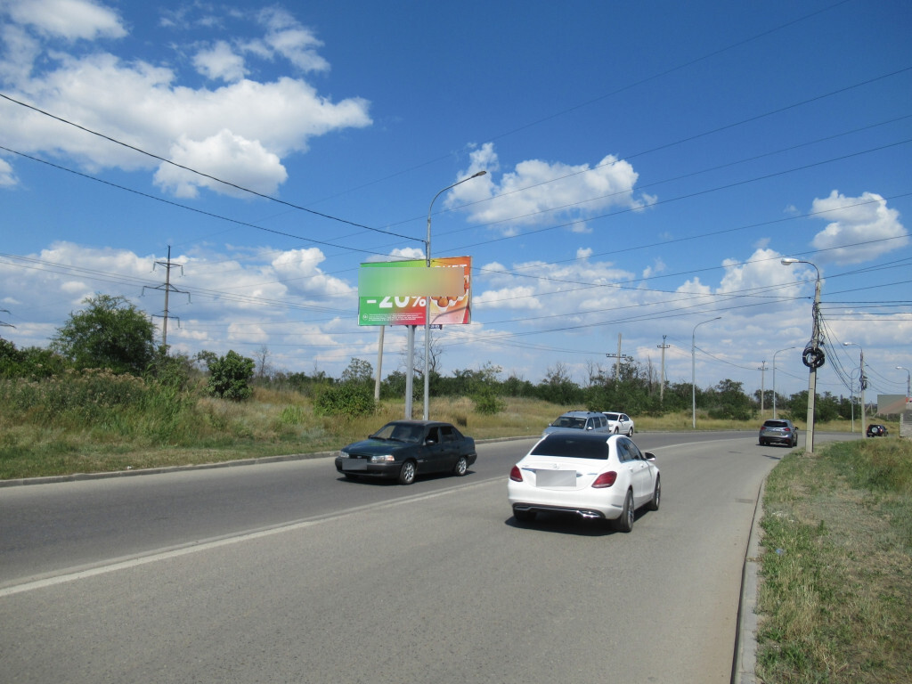 Фотография рекламного носителя, тип: Билборд 3x6, адрес: Покрышкина ул. Х Расула Гамзатова ул., Волгоград, Волгоградская область, Россия. Сторона Б №1054414