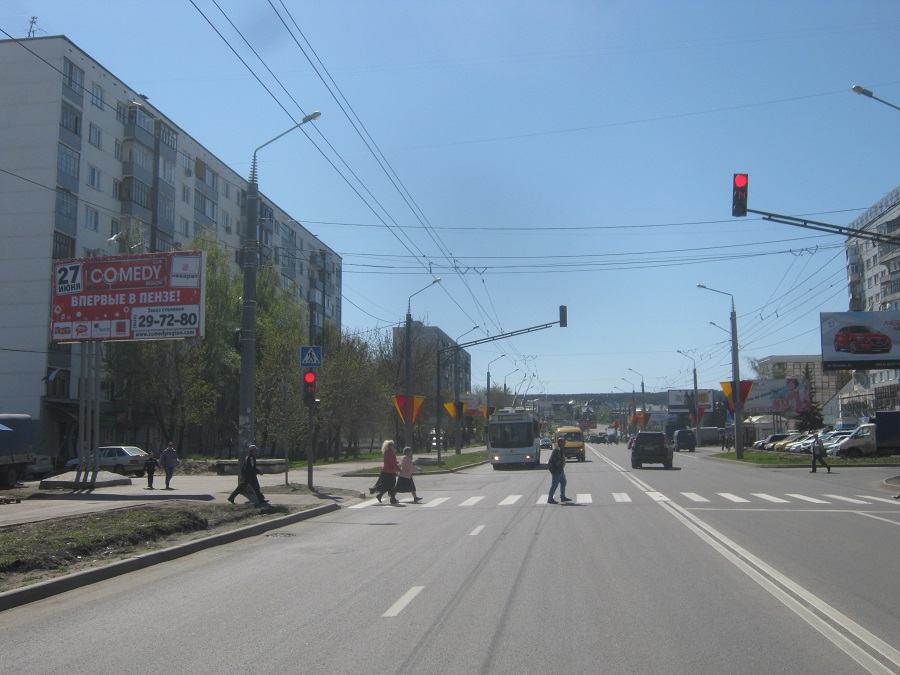 Фотография рекламного носителя, тип: Билборд 3x6, адрес: Карпинского ул., д.24а, Пенза, Пензенская область, Россия. Сторона B №425045