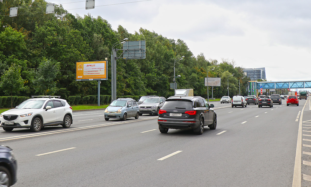 Фотография рекламного носителя, тип: Билборд 3x6, адрес: Профсоюзная ул., д.136, корп.1, Москва, Россия. Сторона Б1 №631782
