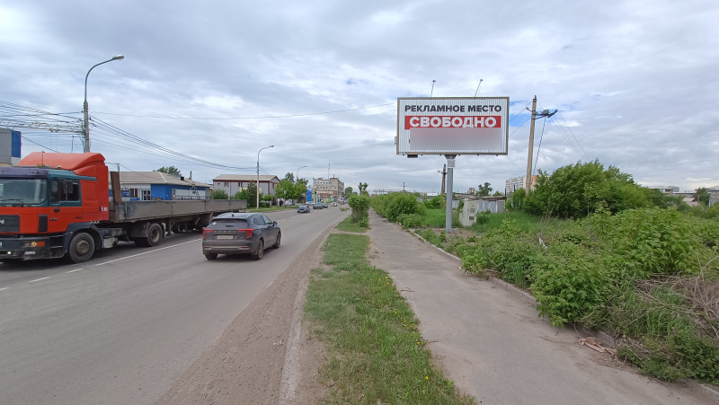 Фотография рекламного носителя, тип: Билборд 3x6, адрес: Затонская ул., д.38, н-в, Красноярск, Красноярский край, Россия. Сторона А1-А3 №1029582