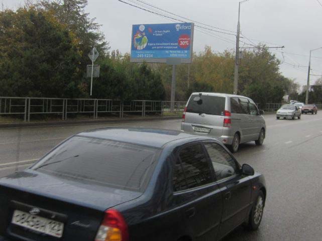 Фотография рекламного носителя, тип: Билборд 3x6, адрес: 70-летия Октября ул., д.15, Краснодар, Краснодарский край, Россия. Сторона Б №492686