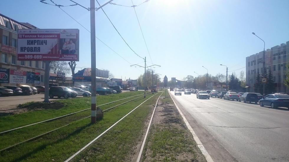 Фотография рекламного носителя, тип: Билборд 3x6, адрес: Московское ш., д.15, Ульяновск, Ульяновская область, Россия. Сторона Б №575302
