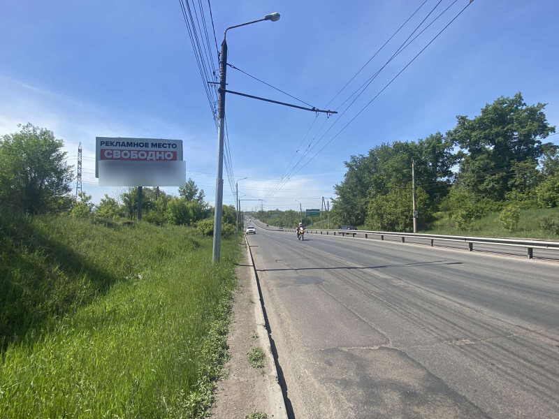 Фотография рекламного носителя, тип: Билборд 3x6, адрес: Пограничников ул., 65м до поворота к СК Сокол, Красноярск, Красноярский край, Россия. Сторона Б №848148