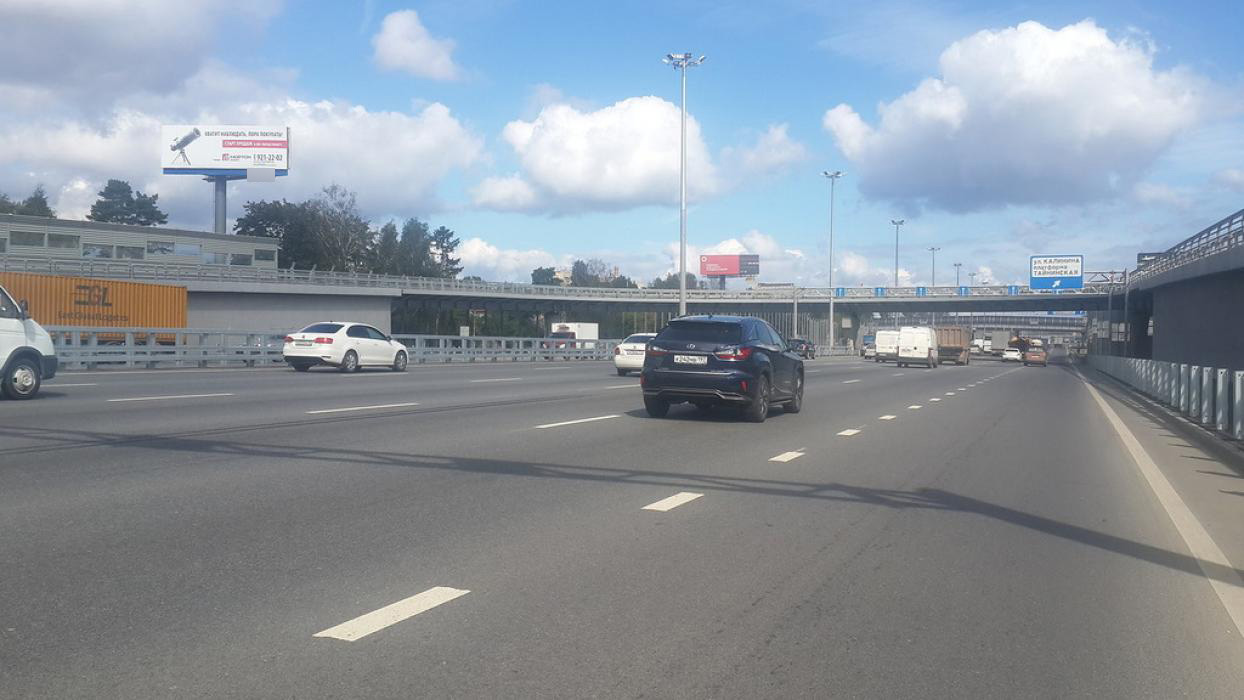 Фотография рекламного носителя, тип: Суперсайт 4x12, адрес: Ярославское ш., 18 380м, Московская область, Россия. Сторона B №524054