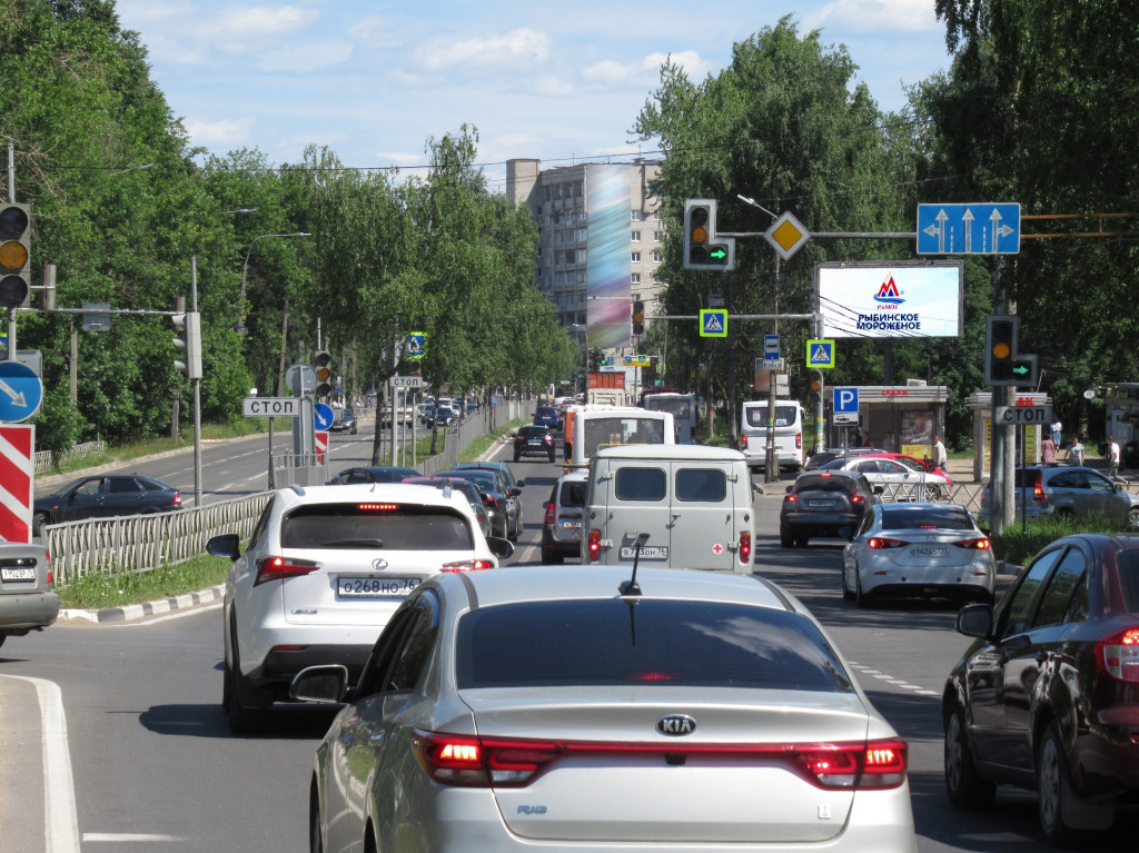 Фотография рекламного носителя, тип: Билборд 3x6, адрес: Авиаторов пр-т., д.74, Ярославль, Ярославская область, Россия. Сторона А12 №794129