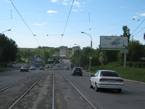 Фотография рекламного носителя, тип: Билборд 3x6, адрес: Фрунзе ул., д.30 Х Аганичева ул., Нижний Тагил, Свердловская область, Россия. Сторона A №483671