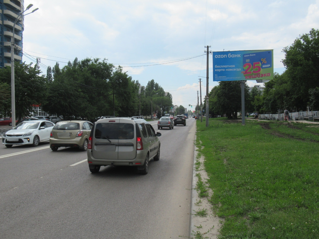 Фотография рекламного носителя, тип: Билборд 3x6, адрес: Генерала Лизюкова ул., д.42В Х 60-летия ВЛКСМ ул., Воронеж, Воронежская область, Россия. Сторона А №961247